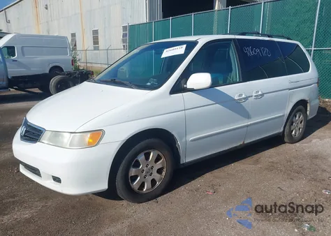 2004 Honda Odyssey Ex-L from USA, damaged, VIN 5FNRL18094B011109